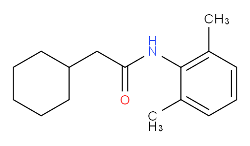 2-cyclohexyl-N-(2,6-dimethylphenyl)acetamide