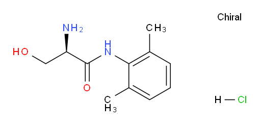 (R)-2-amino-N-(2,6-dimethylphenyl)-3-hydroxypropanamide hydrochloride