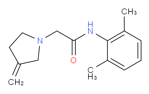 N-(2,6-dimethylphenyl)-2-(3-methylenepyrrolidin-1-yl)acetamide