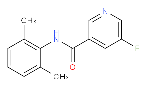N-(2,6-dimethylphenyl)-5-fluoronicotinamide