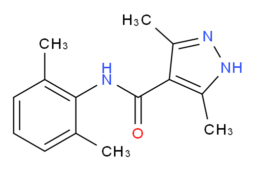N-(2,6-dimethylphenyl)-3,5-dimethyl-1H-pyrazole-4-carboxamide