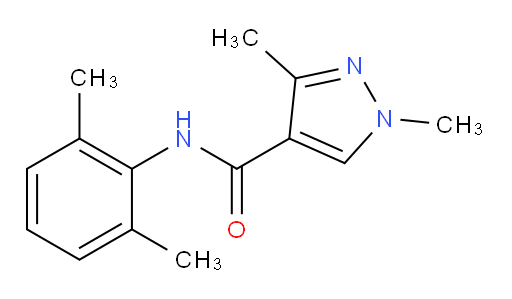 N-(2,6-dimethylphenyl)-1,3-dimethyl-1H-pyrazole-4-carboxamide