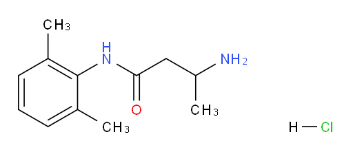 3-amino-N-(2,6-dimethylphenyl)butanamide hydrochloride