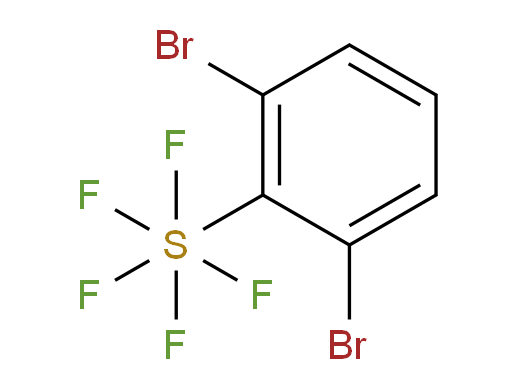 2,6-dibromo(pentafluoromercapto)benzene