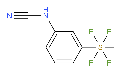 [3-(Cyanoamino)phenyl]sulfur pentafluoride