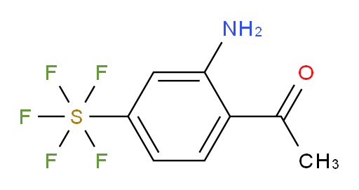 (4-Acetyl-3-aminophenyl)sulfur pentafluoride