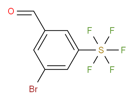 (3-Bromo-5-formylphenyl)sulfur pentafluoride