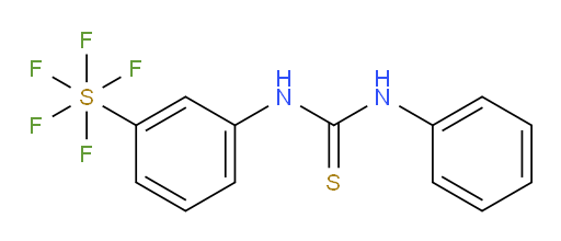 [m-(3-phenyl-2-thioureido)phenyl]-sulfur pentafluoride