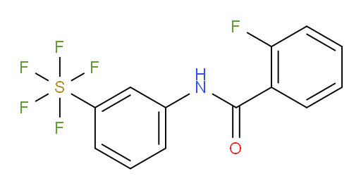 [3-[(2-fluorobenzoyl)amino]phenyl]sulfur pentafluoride
