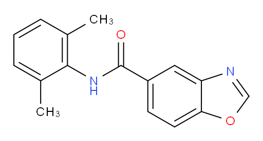 N-(2,6-dimethylphenyl)benzo[d]oxazole-5-carboxamide