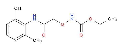 ethyl 2-((2,6-dimethylphenyl)amino)-2-oxoethoxycarbamate