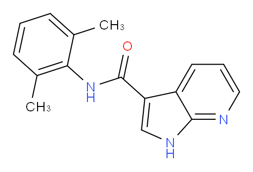N-(2,6-dimethylphenyl)-1H-pyrrolo[2,3-b]pyridine-3-carboxamide