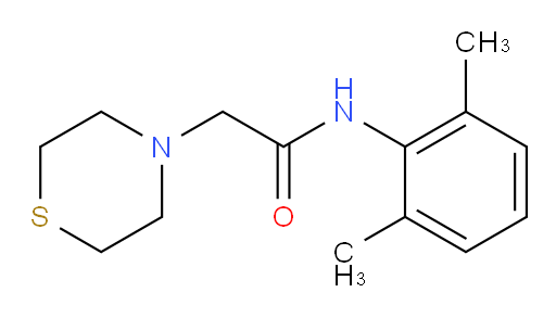 N-(2,6-dimethylphenyl)-2-thiomorpholinoacetamide