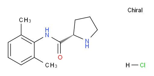 (S)-N-(2,6-dimethylphenyl)pyrrolidine-2-carboxamide hydrochloride