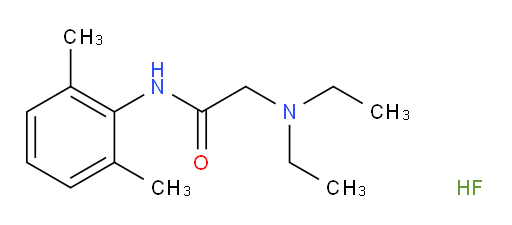 2-(diethylamino)-N-(2,6-dimethylphenyl)acetamide hydrofluoride