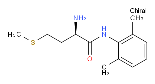 (R)-2-amino-N-(2,6-dimethylphenyl)-4-(methylthio)butanamide