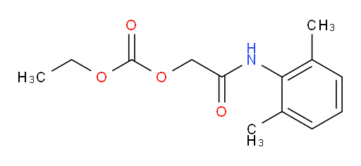 2-((2,6-dimethylphenyl)amino)-2-oxoethyl ethyl carbonate