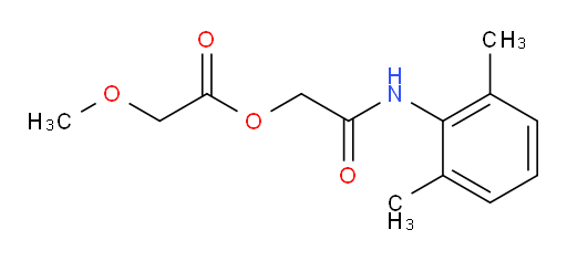 2-((2,6-dimethylphenyl)amino)-2-oxoethyl 2-methoxyacetate