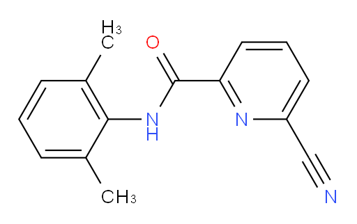 6-cyano-N-(2,6-dimethylphenyl)picolinamide