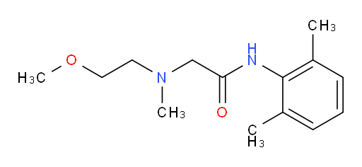 N-(2,6-dimethylphenyl)-2-((2-methoxyethyl)(methyl)amino)acetamide