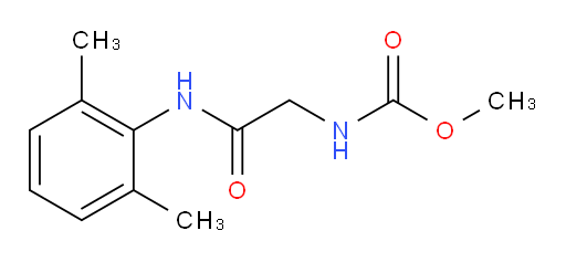 methyl (2-((2,6-dimethylphenyl)amino)-2-oxoethyl)carbamate