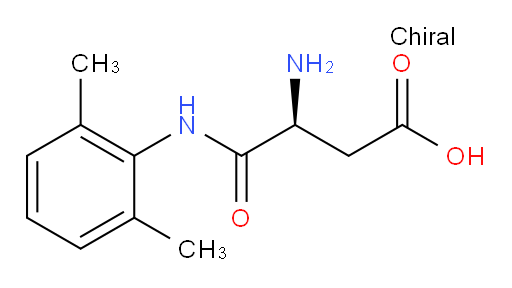 (S)-3-amino-4-((2,6-dimethylphenyl)amino)-4-oxobutanoic acid