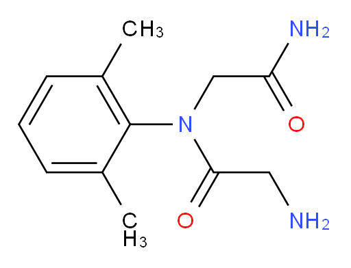 2-amino-N-(2-amino-2-oxoethyl)-N-(2,6-dimethylphenyl)acetamide