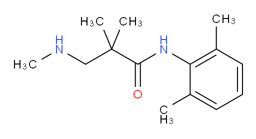 N-(2,6-dimethylphenyl)-2,2-dimethyl-3-(methylamino)propanamide