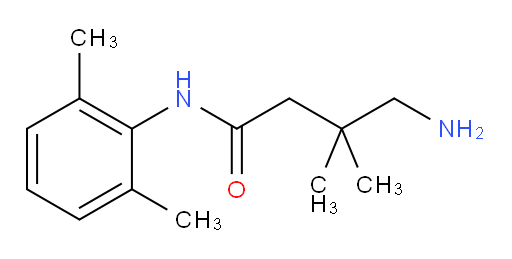 4-amino-N-(2,6-dimethylphenyl)-3,3-dimethylbutanamide