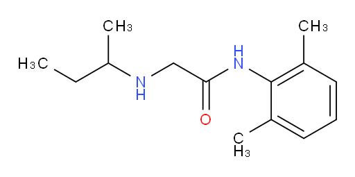 2-(sec-butylamino)-N-(2,6-dimethylphenyl)acetamide