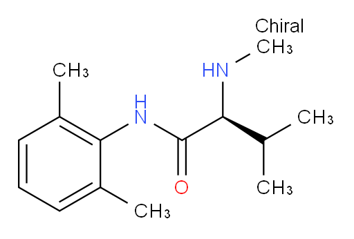 (S)-N-(2,6-dimethylphenyl)-3-methyl-2-(methylamino)butanamide