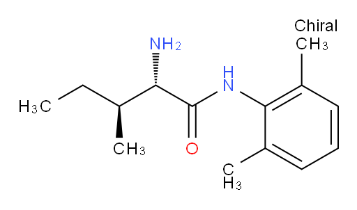 (2S,3S)-2-amino-N-(2,6-dimethylphenyl)-3-methylpentanamide