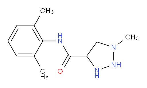 N-(2,6-dimethylphenyl)-1-methyl-1,2,3-triazolidine-4-carboxamide
