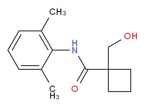 N-(2,6-dimethylphenyl)-1-(hydroxymethyl)cyclobutanecarboxamide