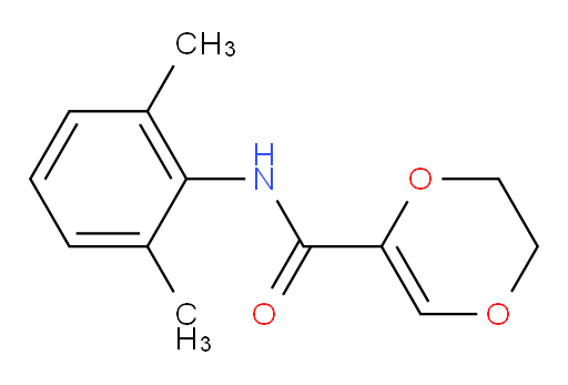 N-(2,6-dimethylphenyl)-5,6-dihydro-1,4-dioxine-2-carboxamide