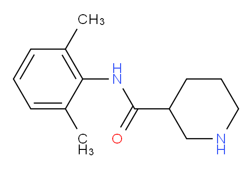N-(2,6-dimethylphenyl)piperidine-3-carboxamide