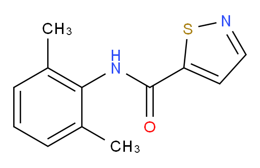N-(2,6-dimethylphenyl)isothiazole-5-carboxamide