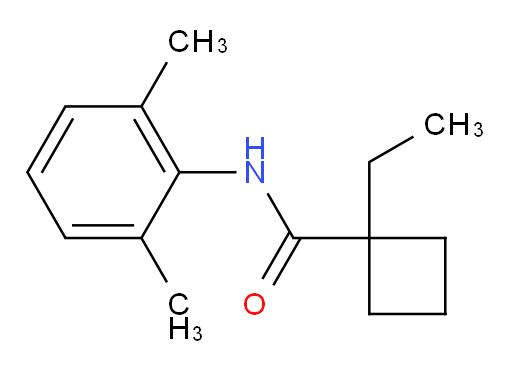 N-(2,6-dimethylphenyl)-1-ethylcyclobutanecarboxamide