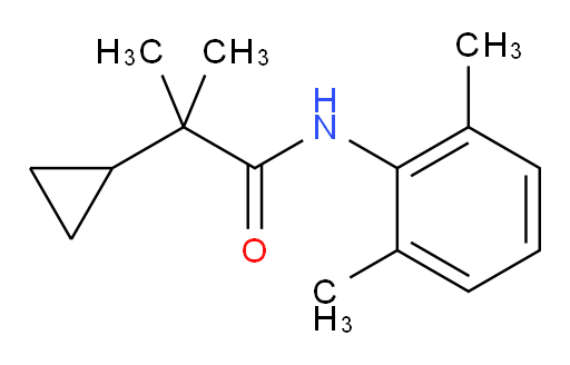 2-cyclopropyl-N-(2,6-dimethylphenyl)-2-methylpropanamide