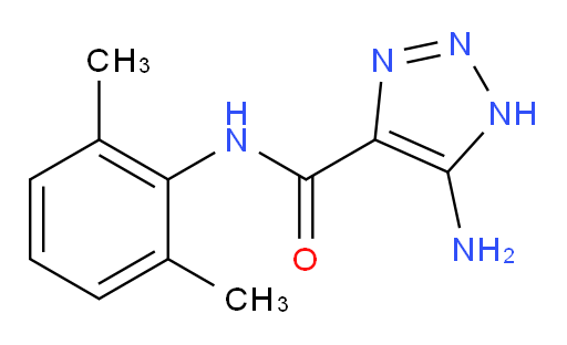 5-amino-N-(2,6-dimethylphenyl)-1H-1,2,3-triazole-4-carboxamide