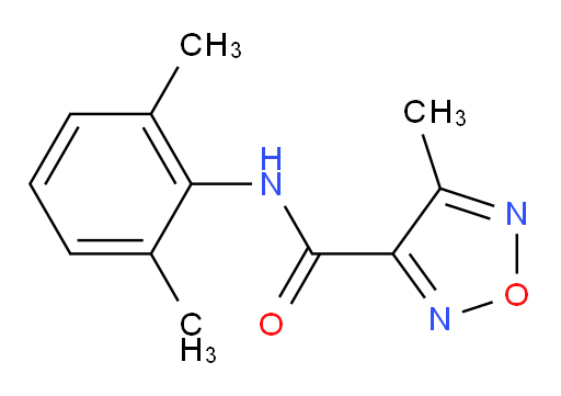 N-(2,6-dimethylphenyl)-4-methyl-1,2,5-oxadiazole-3-carboxamide