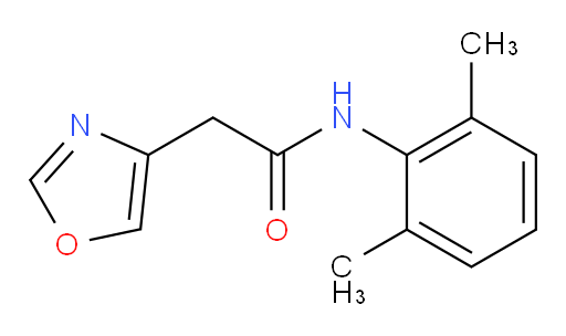N-(2,6-dimethylphenyl)-2-(oxazol-4-yl)acetamide