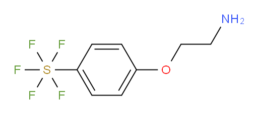 [4-(2-Aminoethoxy)phenyl]sulfur pentafluoride
