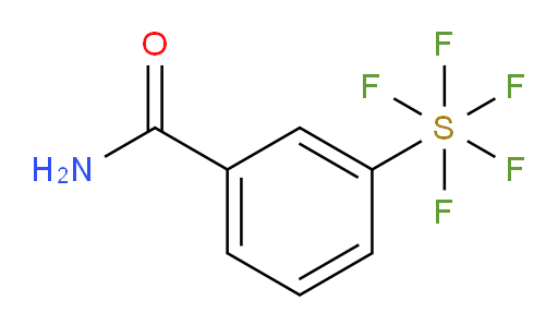 [3-(Aminocarbonyl)phenyl]sulfur pentafluoride
