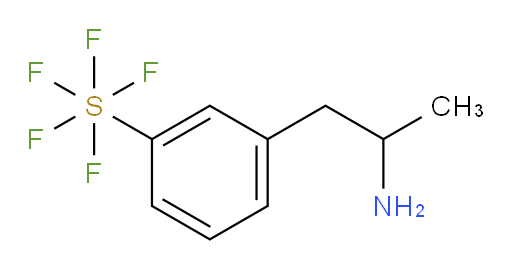 [3-(2-Aminopropyl)phenyl]sulfur pentafluoride