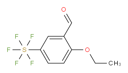 (4-Ethoxy-3-formylphenyl)sulfur pentafluoride