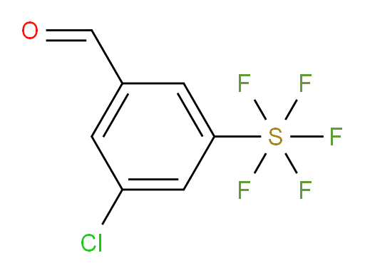 (3-Chloro-5-formylphenyl)sulfur pentafluoride