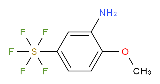(3-Amino-4-methoxyphenyl)sulfur pentafluoride