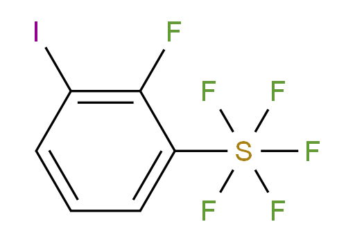 2-fluoro-3-iodo(pentafluoromercapto)benzene