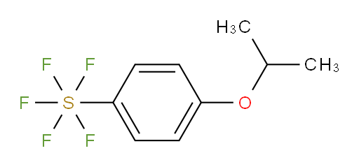 [4-(1-methylethoxy)phenyl]sulfur pentafluoride